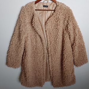 Chunky, funky cardigan coat med/large